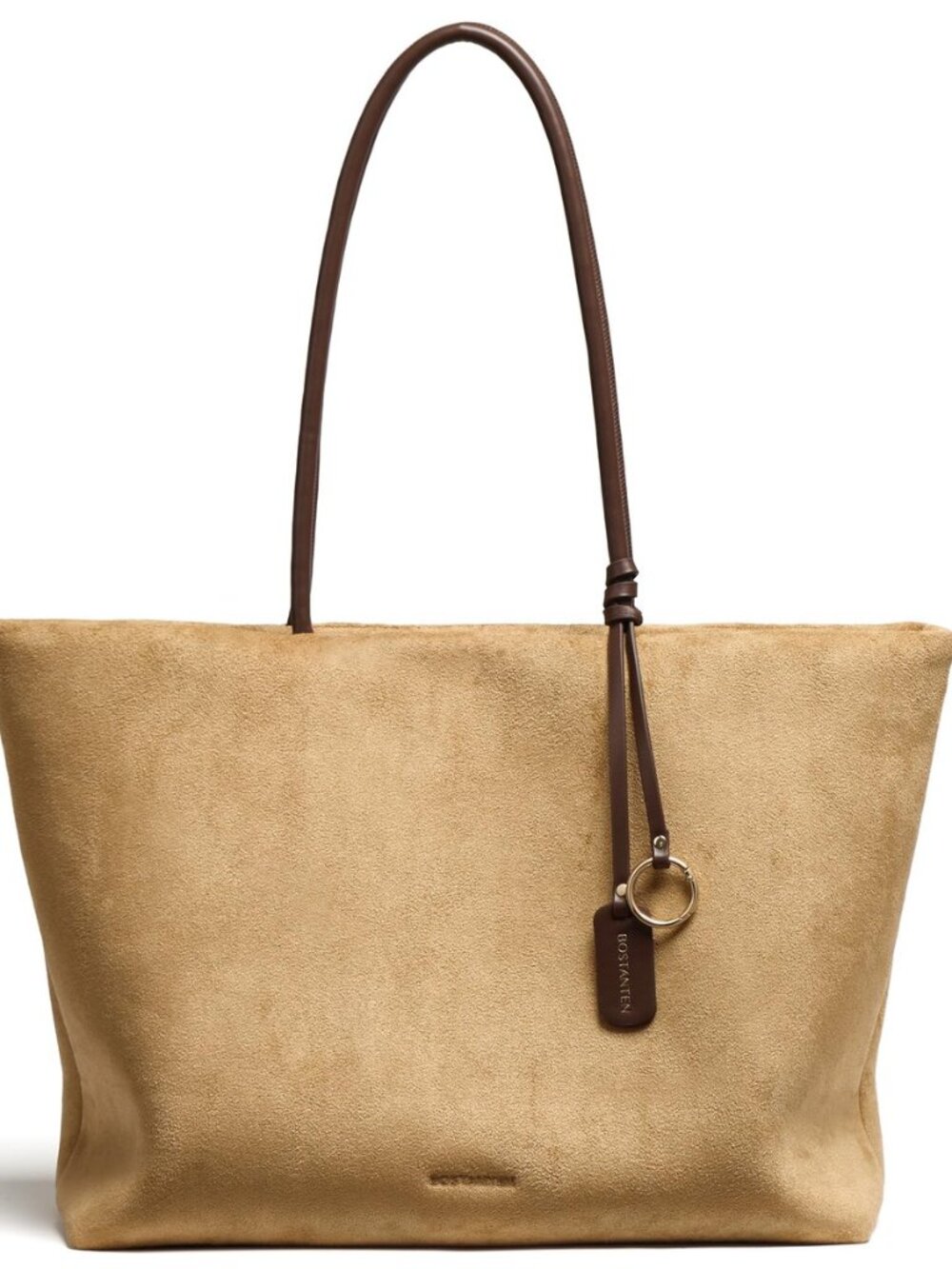 Slouchy Work Tote Bag Lightweight Faux Suede Purse Large Handbag